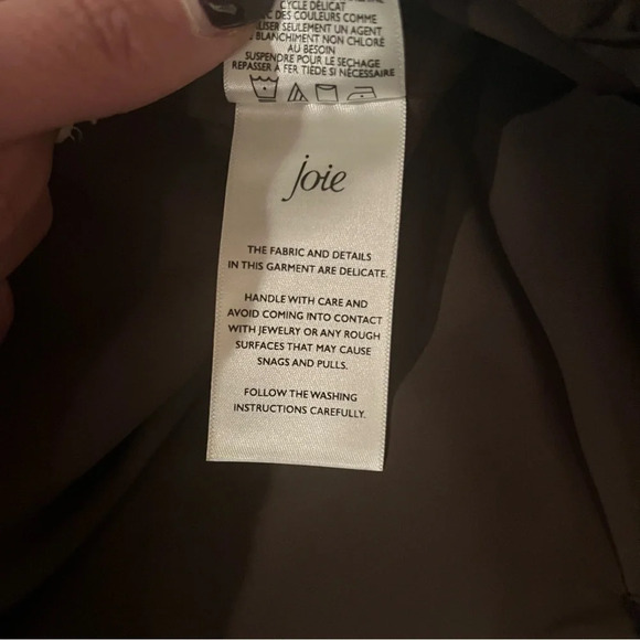 NWT Joie Limited Edition Ladies Faux Leather Legging Size Medium Brown - Picture 10 of 11